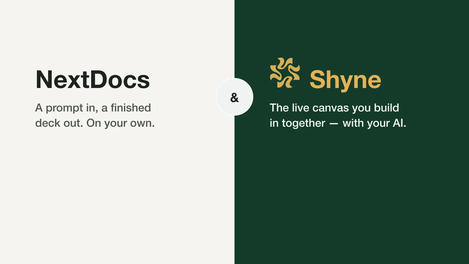 NextDocs and Shyne β which should you use?