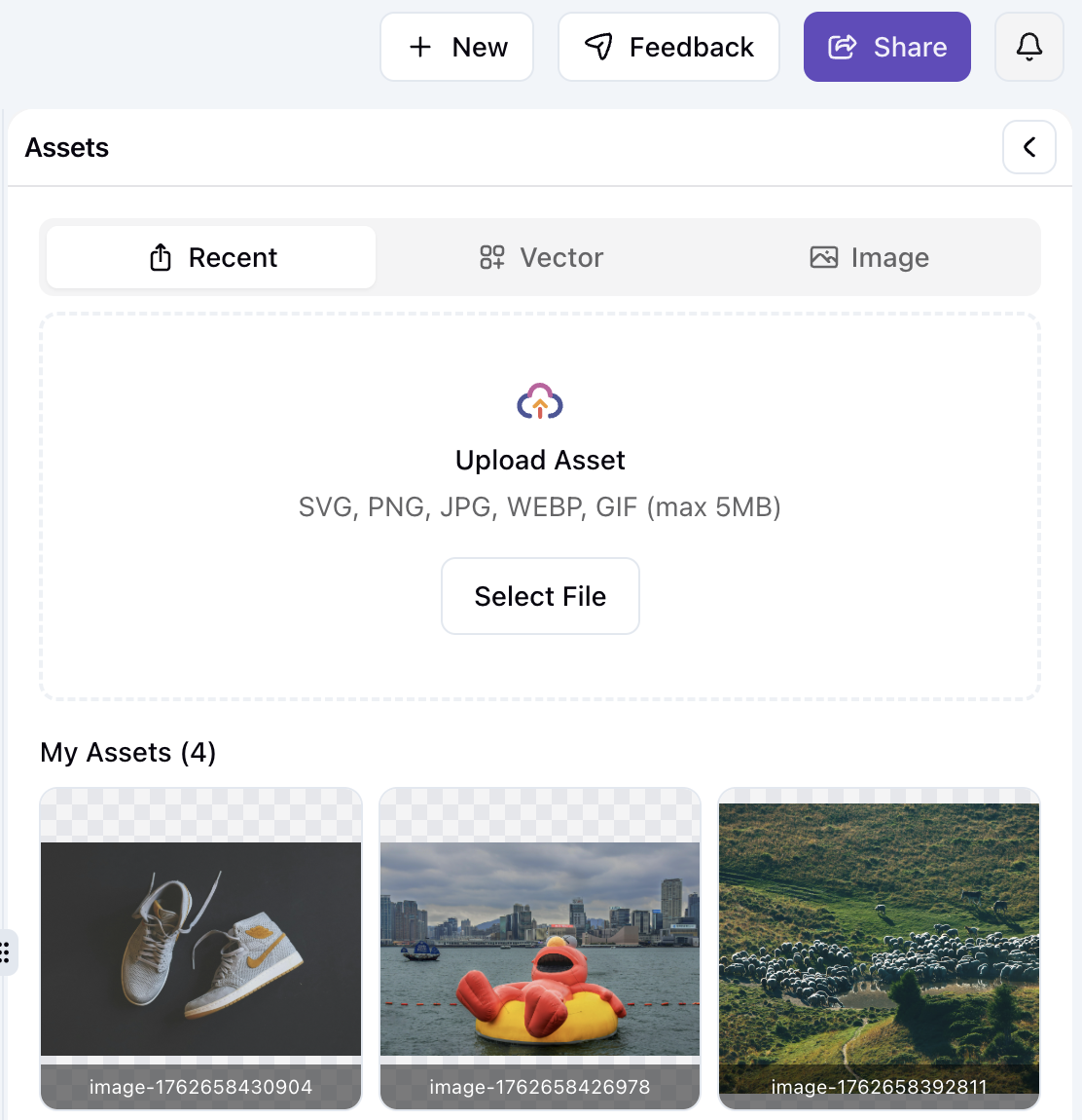 Smarter Assets Panel