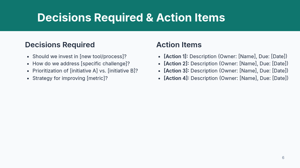 QBR: Ops & Metrics Review for Customer Success