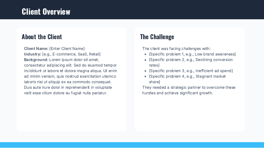 Agency Case Study: ROI Growth Campaign 3