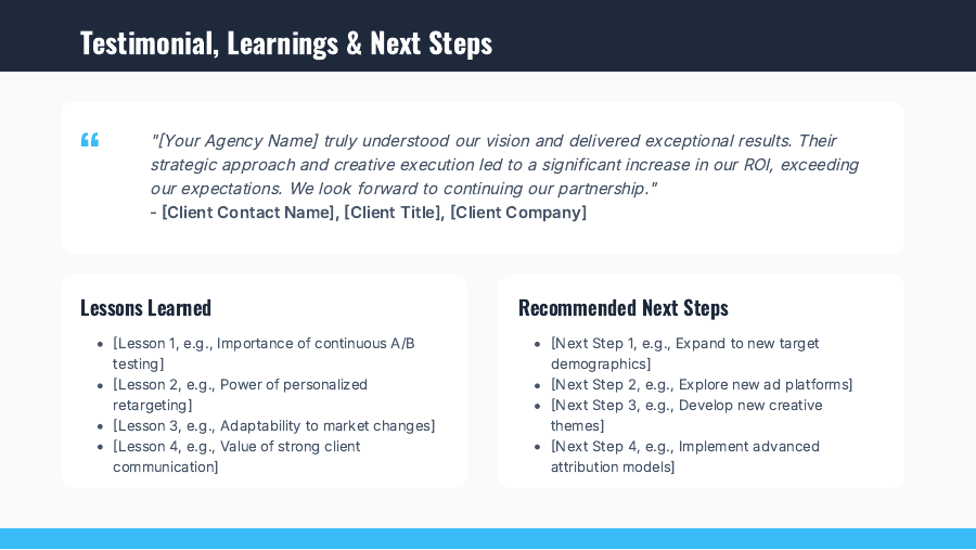 Agency Case Study: ROI Growth Campaign 3