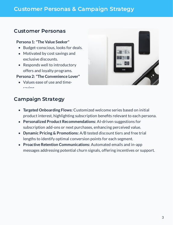 Ecommerce Case Study: Subscription Growth