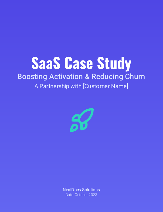 SaaS Onboarding & Retention Case Study