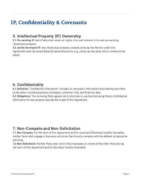 Revenue-Sharing Partnership Agreement (SMBs)
