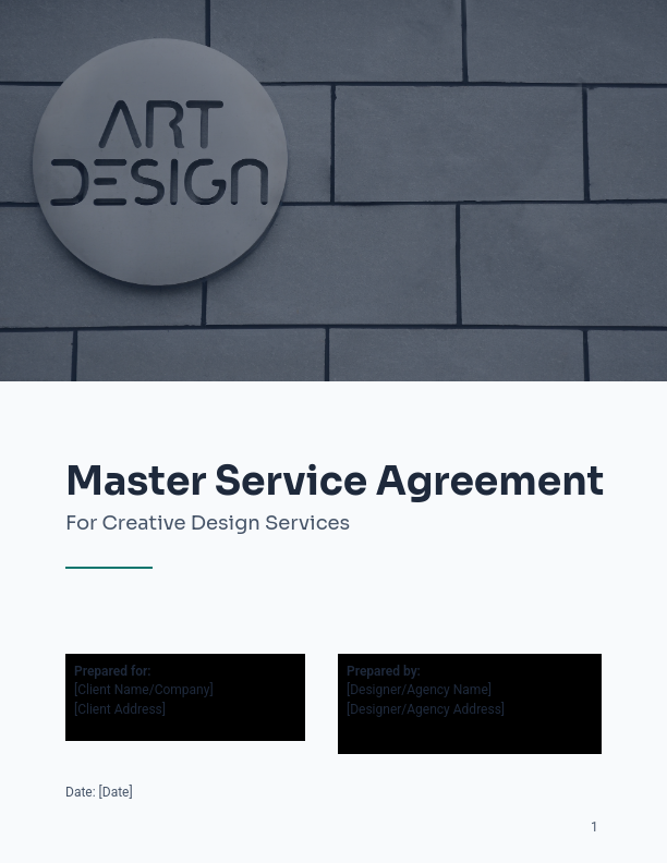 MSA for Creative Design Agencies