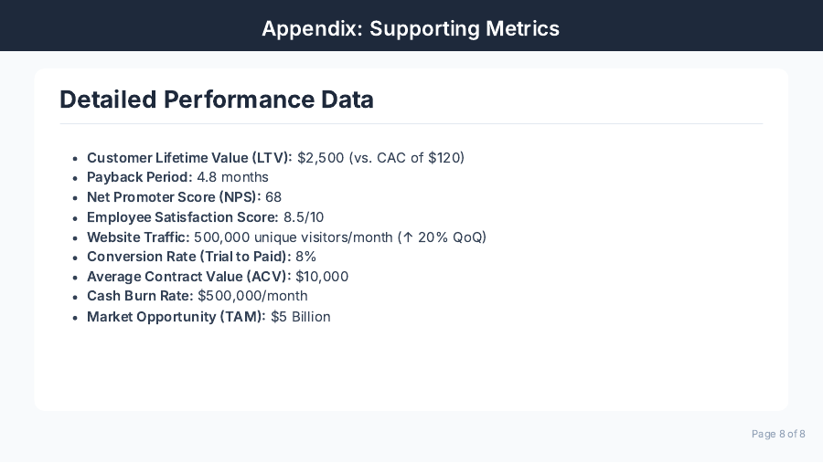 Board Briefing: Strategic Growth Pitch