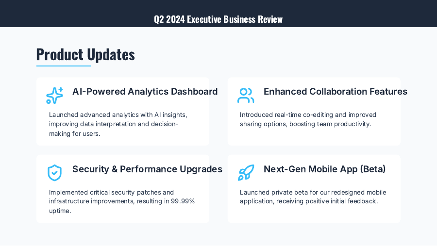 QBR Executive Revenue & Ops Review