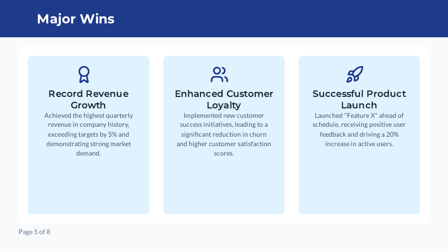 QBR Strategic Ops & Growth Review