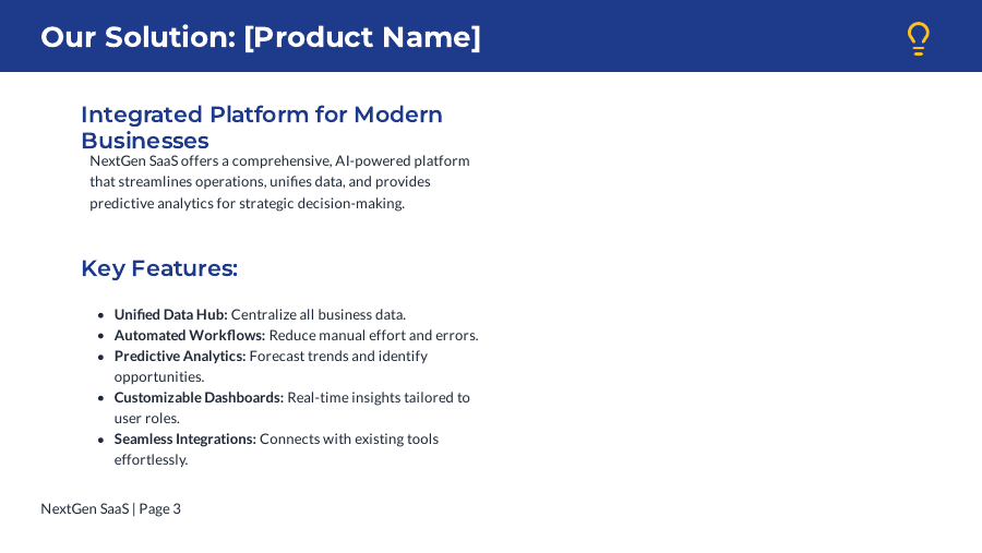 SaaS Growth & Metrics Investor Deck