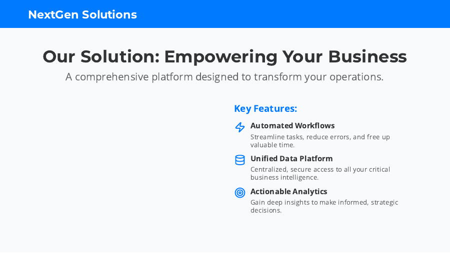 Enterprise Sales Pitch for Strategic Deals