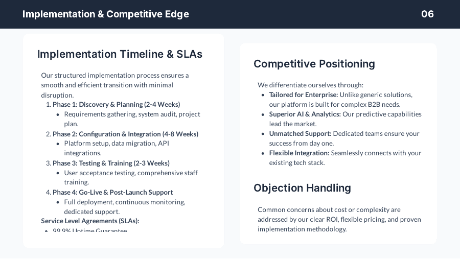 B2B Sales Growth Pitch for Enterprise Deals