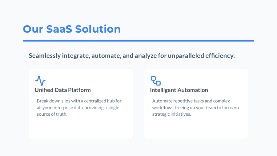 Webinar Pitch: SaaS Growth to Enterprise Buyers