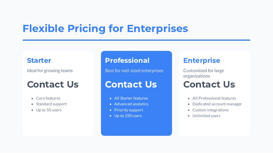 Webinar Pitch: SaaS Growth to Enterprise Buyers