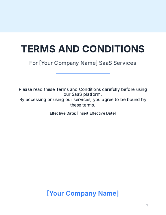 SaaS Subscription Terms & Conditions v2