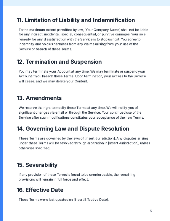 SaaS Subscription Terms & Conditions v2