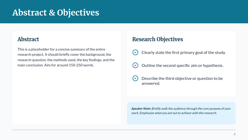 Graduate Research Talk: Methods & Findings