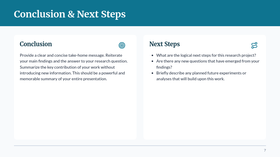 Graduate Research Talk: Methods & Findings