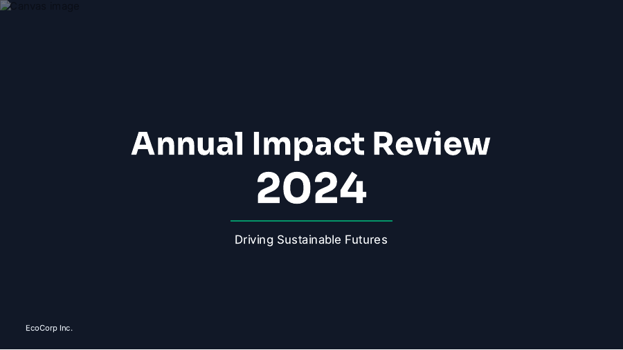 Annual Impact Review: Sustainability Edition