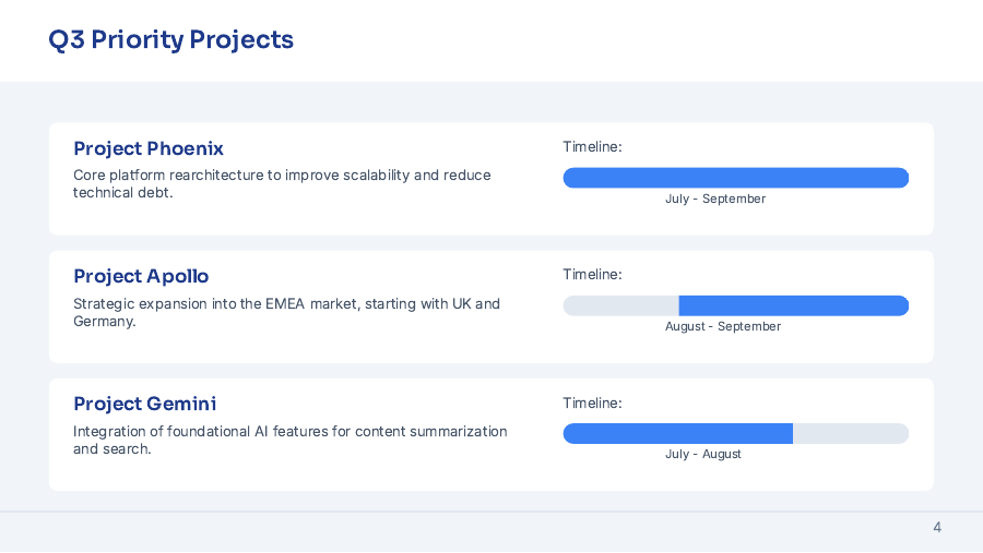 Board Strategic Growth Briefing