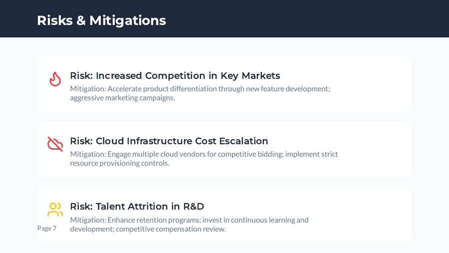 Board Deck: Quarterly Strategy & Metrics