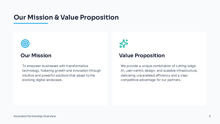 Company Overview for Strategic Partners