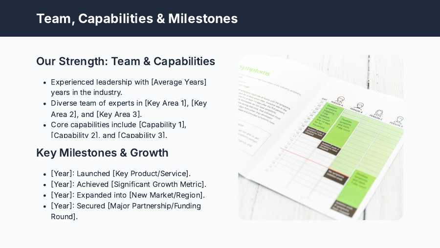 Company Overview for Strategic Partners