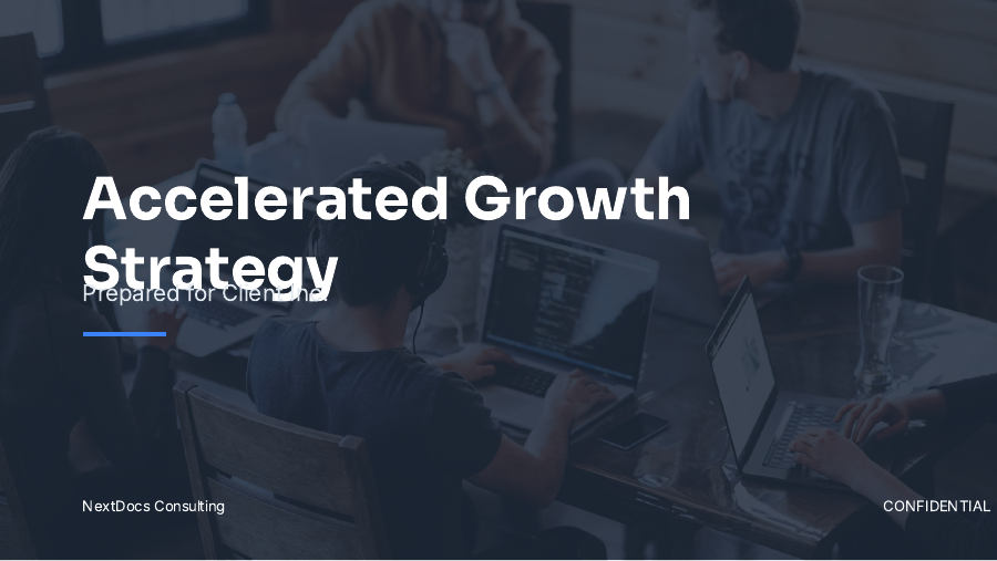 Consulting Engagement: Growth Strategy Deck