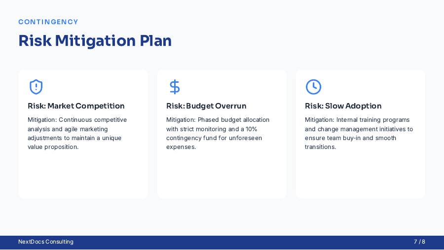 Consulting Engagement: Growth Strategy Deck