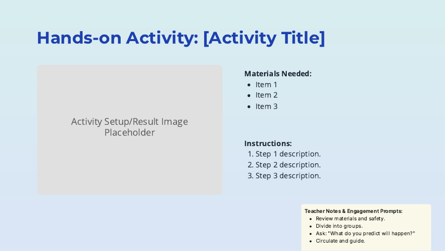 Interactive STEM Lesson Slide Kit