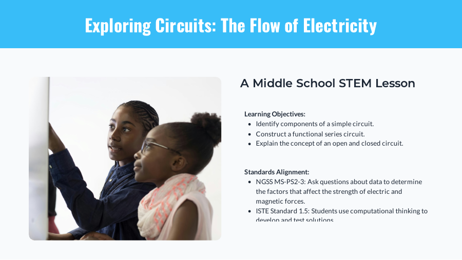 Interactive STEM Lesson: Assessment Focus