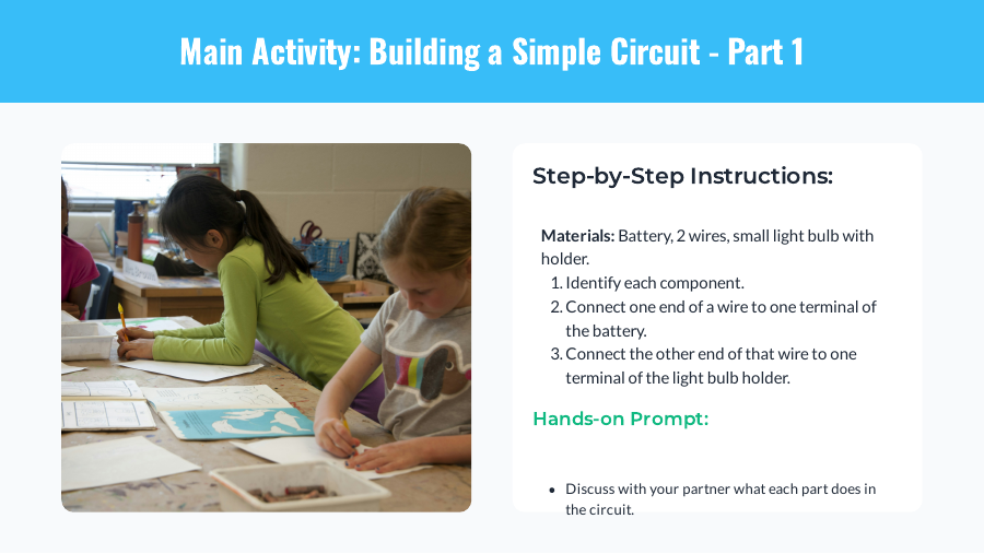 Interactive STEM Lesson: Assessment Focus