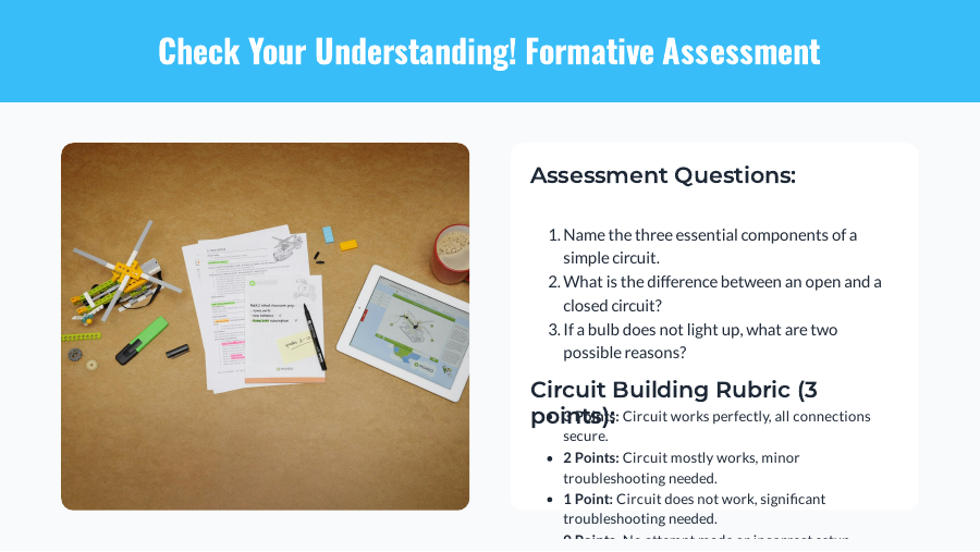 Interactive STEM Lesson: Assessment Focus
