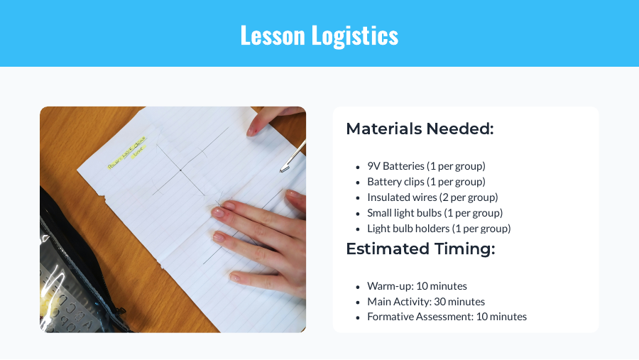 Interactive STEM Lesson: Assessment Focus