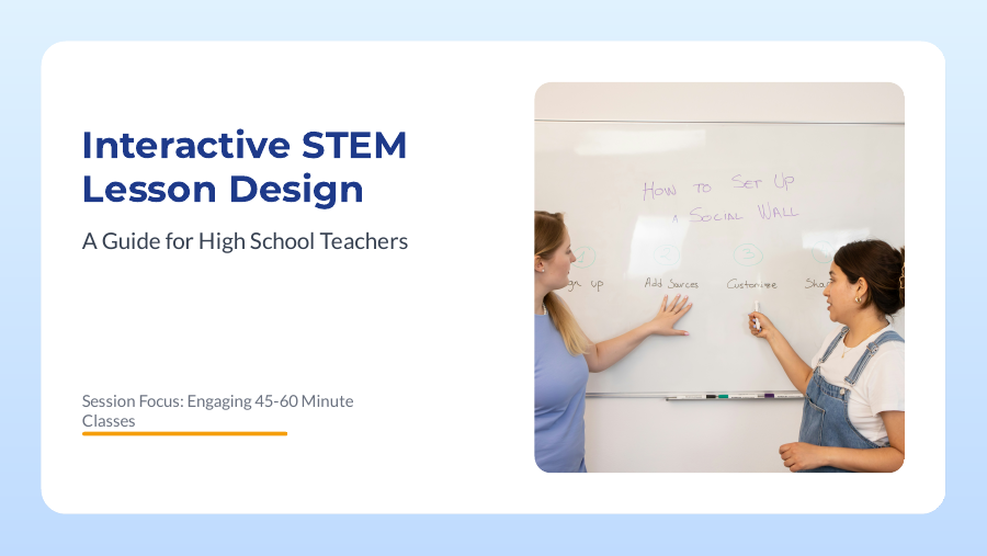 Interactive High School STEM Lesson