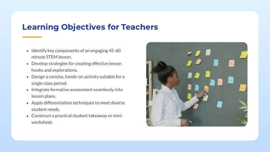 Interactive High School STEM Lesson