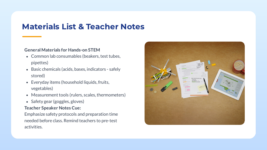 Interactive High School STEM Lesson