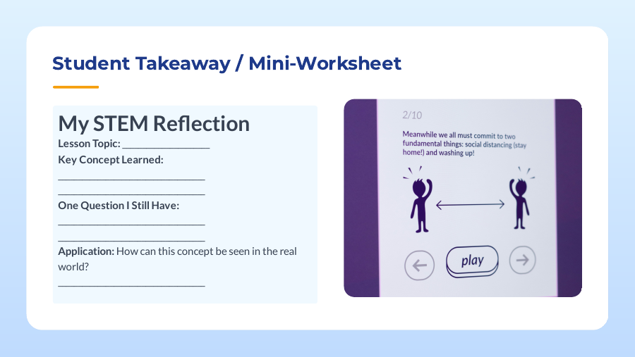 Interactive High School STEM Lesson