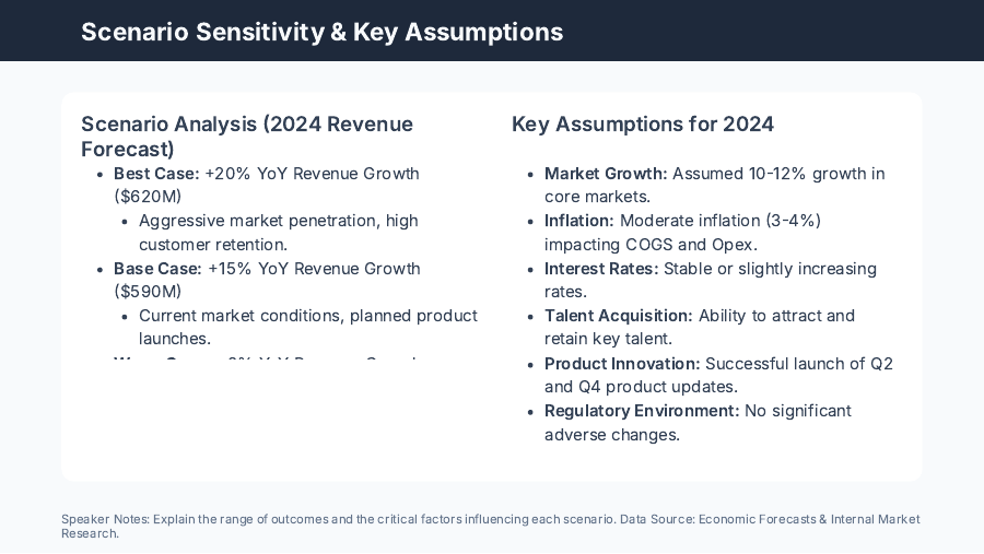 Quarterly Financial Forecast & KPI Review for CFOs