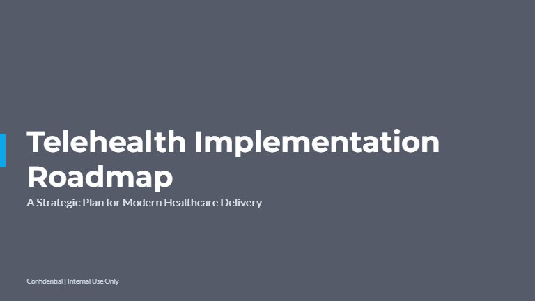 Telehealth Implementation Roadmap