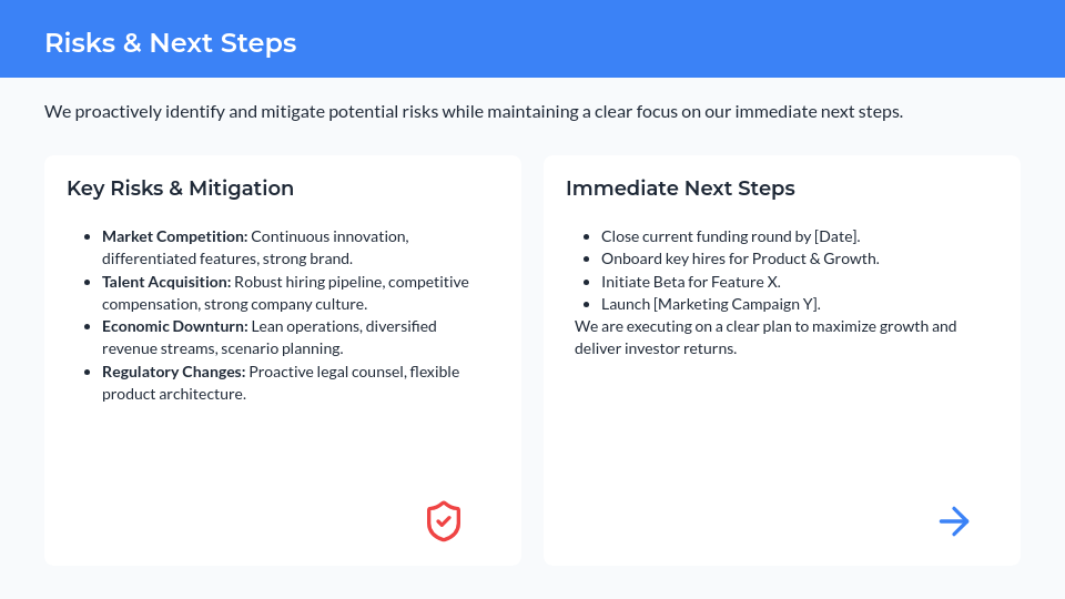 Investor Update: Growth & Metrics Briefing