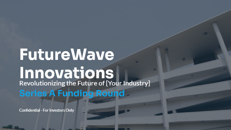 Series A Investor Roadshow Kit