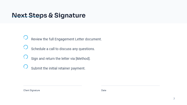 Client Intake & Retainer Brief for Law Firms