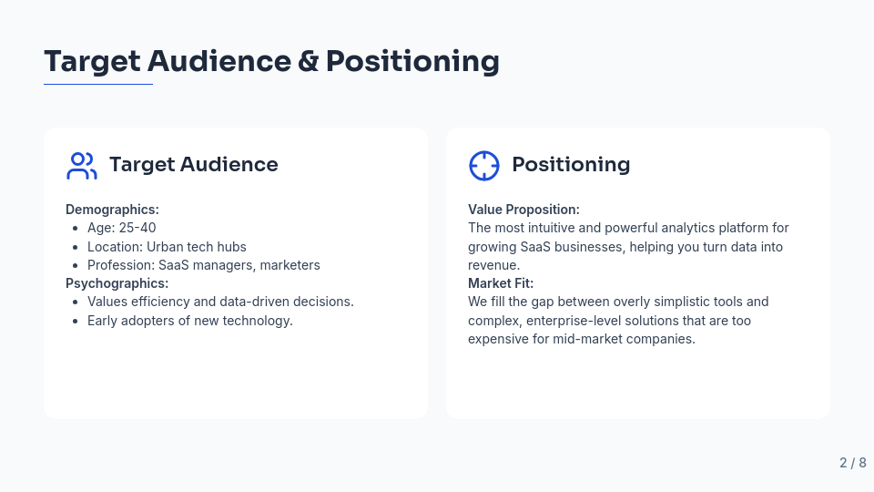 Product Launch Go-To-Market Plan