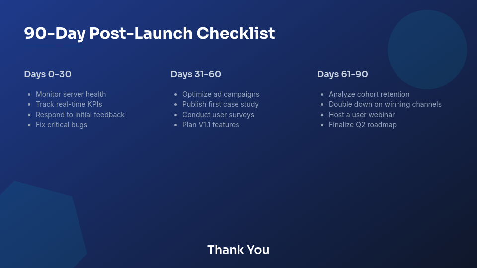 Product Launch Go-To-Market Plan