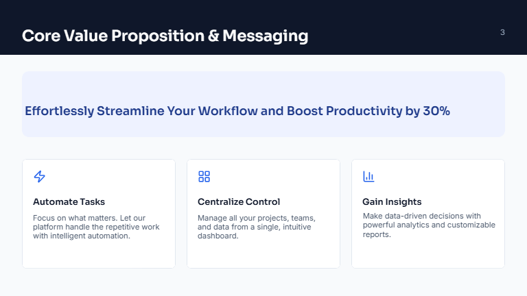 Social Launch Campaign Deck for SaaS