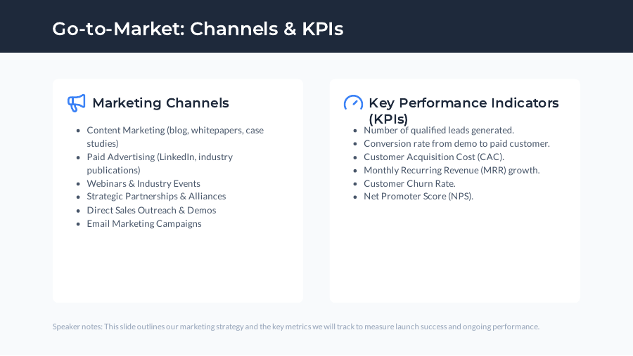 Product Launch & Go-to-Market Brief
