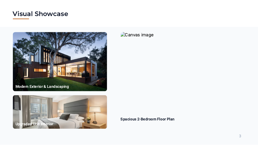 Multi-Family Investment Pitch for Investors