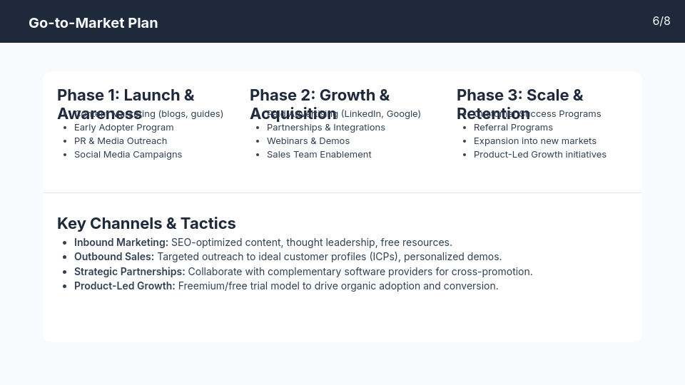 SaaS Growth & Pricing Strategy Deck