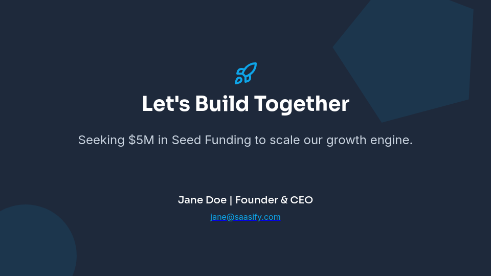 SaaS Product-Led Growth Deck