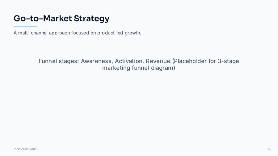 SaaS Growth Metrics Investor Deck